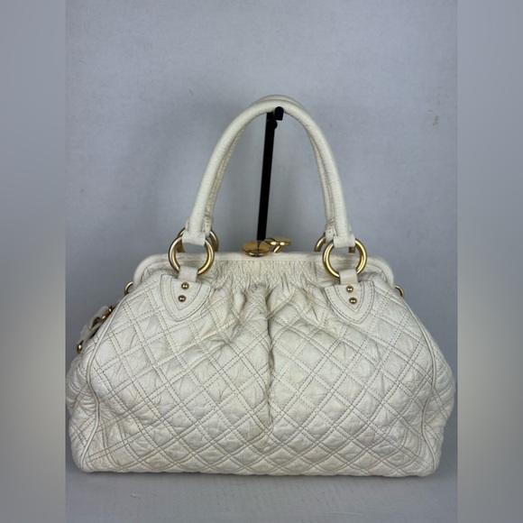 MARC JACOBS QUILTED LEATHER STAM CROSSBODY BAG - Picture 8 of 14